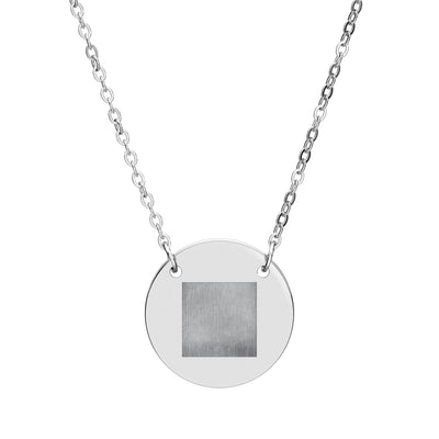 Circle Necklace (Engraving)