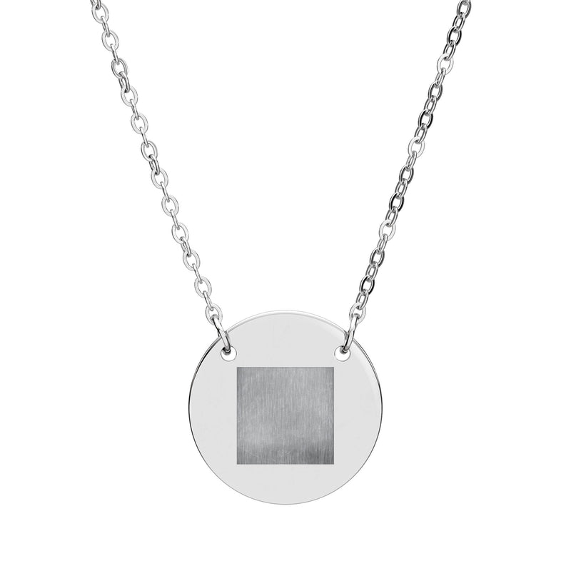 Circle Necklace (Engraving)