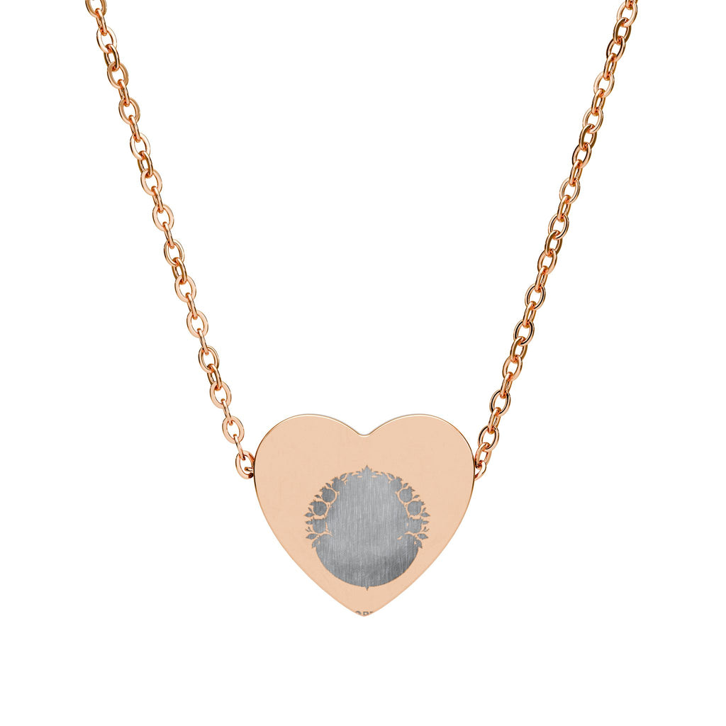 Engravable Heart Necklace — Personalized Fingerprint Pendant