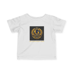 Infant Tee — Gold Crest 'G' Logo Baby Jersey Shirt