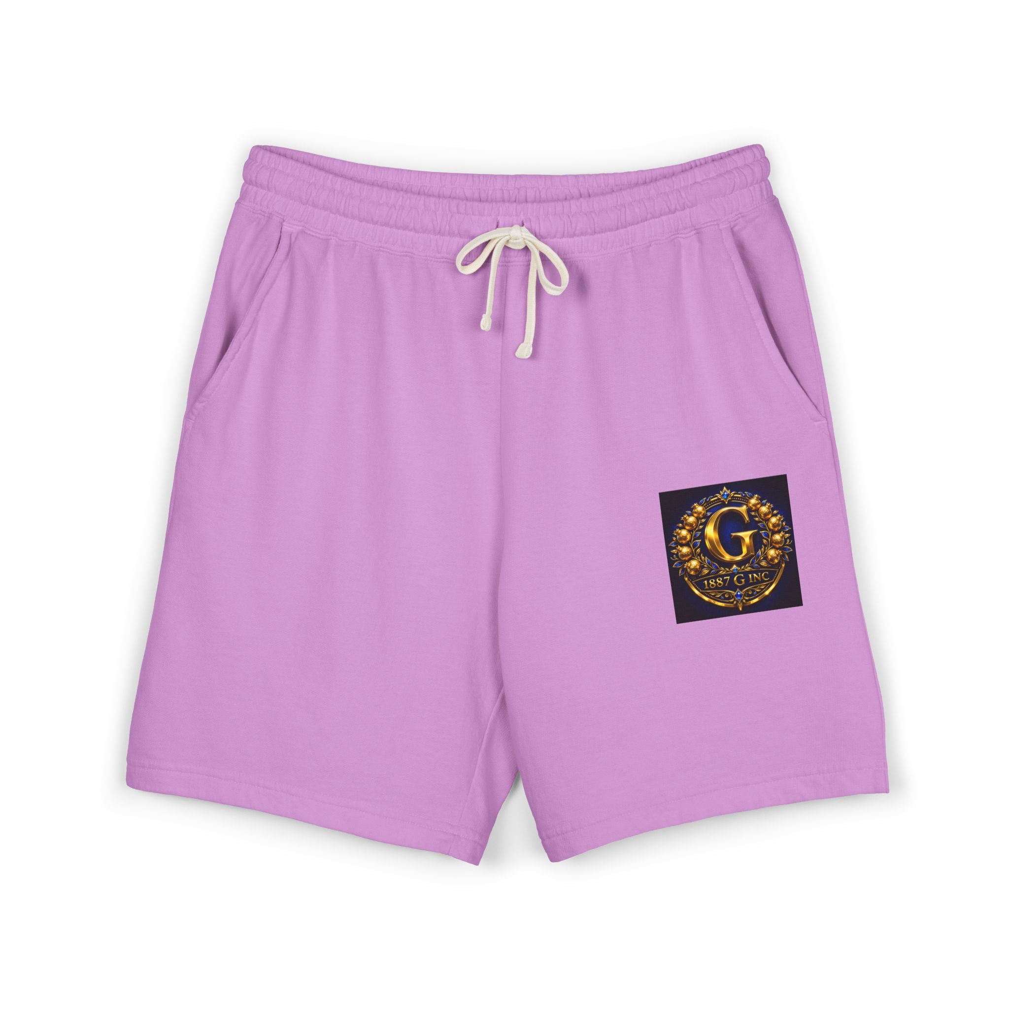 Unisex Garment-Dyed Lightweight Fleece Sweat Shorts